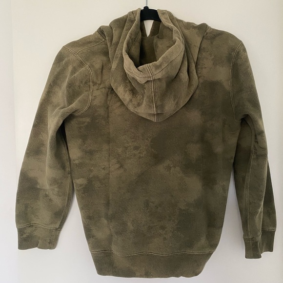 Boys Green Faded Roots Hoodie - Picture 2 of 3